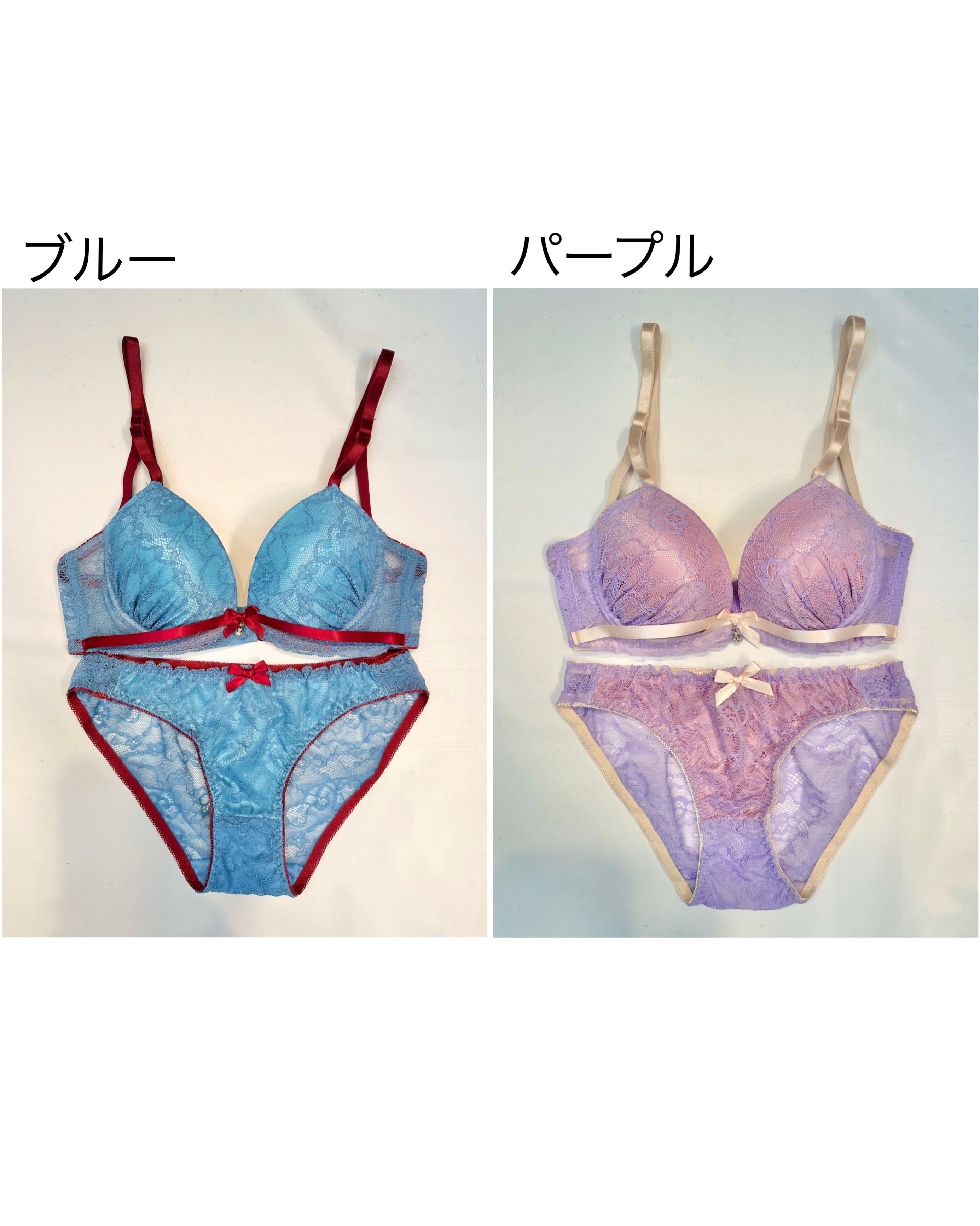 バイカラーリボンブラ